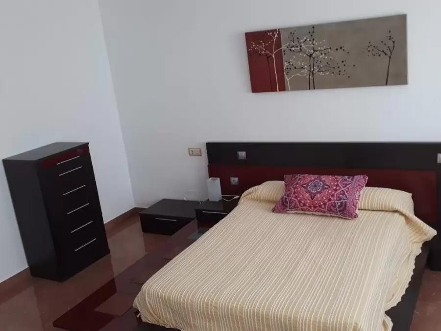 Slaapkamer van het Dakapartement in Algodonale