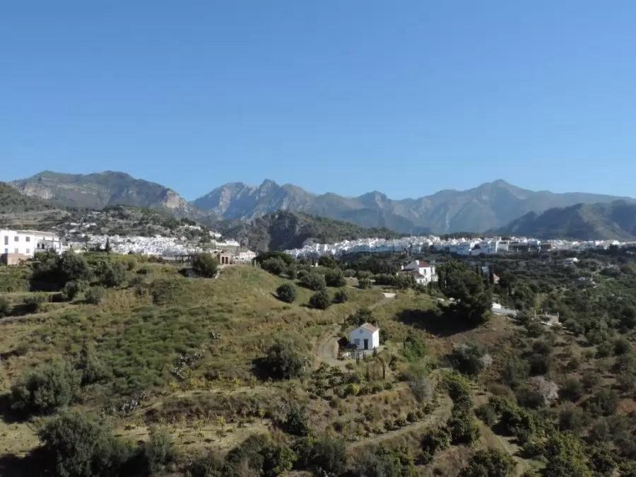 uitzicht op Frigiliana