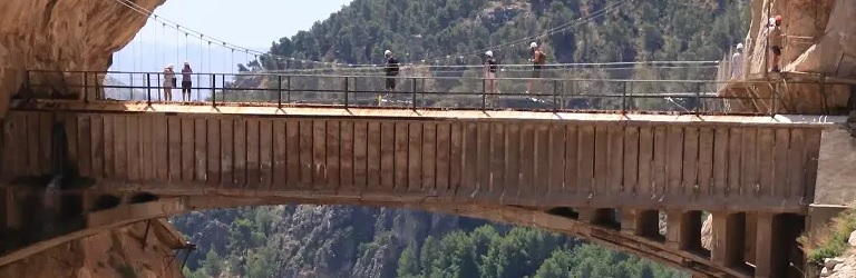 Het Koningspad, genaamd de Caminito del Rey