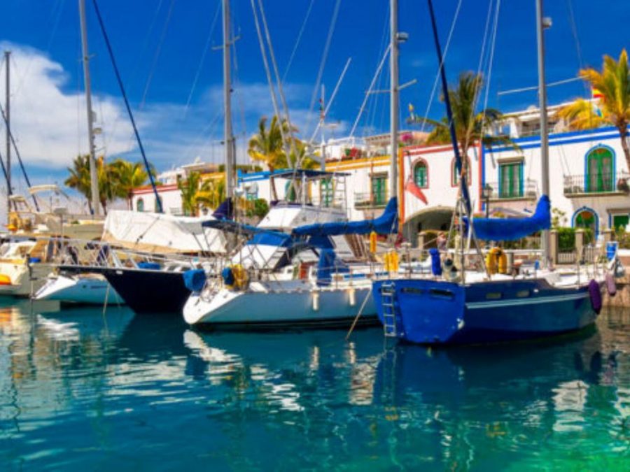 huizen weg van het toerisme op de Canarische Eilanden
