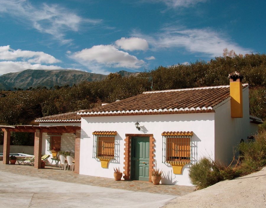 Idyllisch en prachtig landhuis in de bergen nabij Malaga - met schitterend uitzicht
