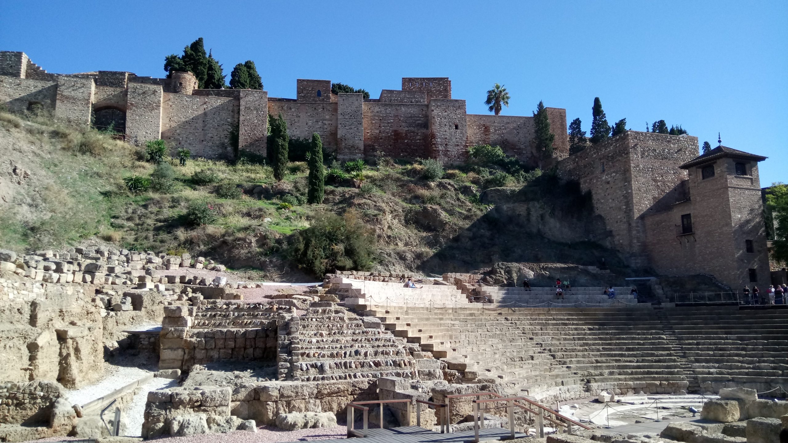 Gibralfaro et Alcazaba de Malaga